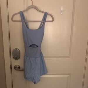 Free People Blue Romper
